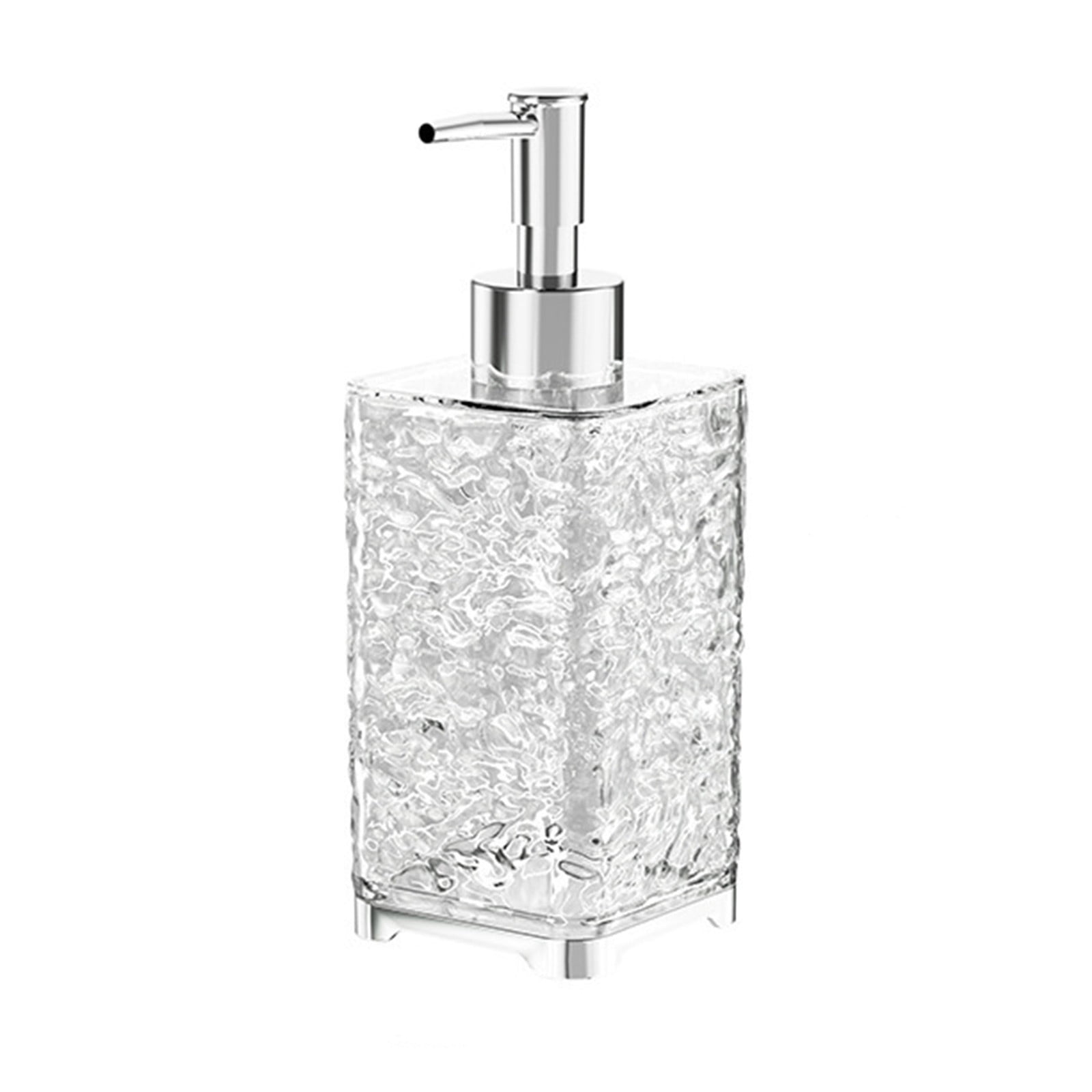 Kafsov Foaming Soap Dispenser - Refillable Hand Soap Pump Bottle for Bathroom or Kitchen, Multi-Use Liquid Soap, Lotion, Shampoo Clear